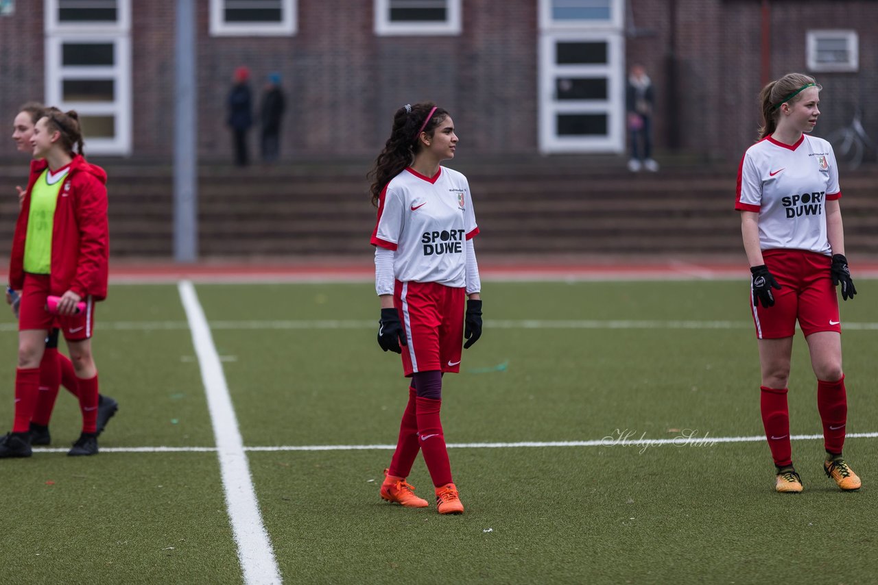 Bild 445 - B-Juniorinnen Walddoerfer - St.Pauli : Ergebnis: 4:1